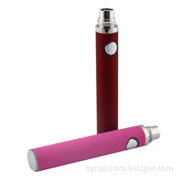 650mAh evod plus battery, electronic cigarette rechargeable batteries